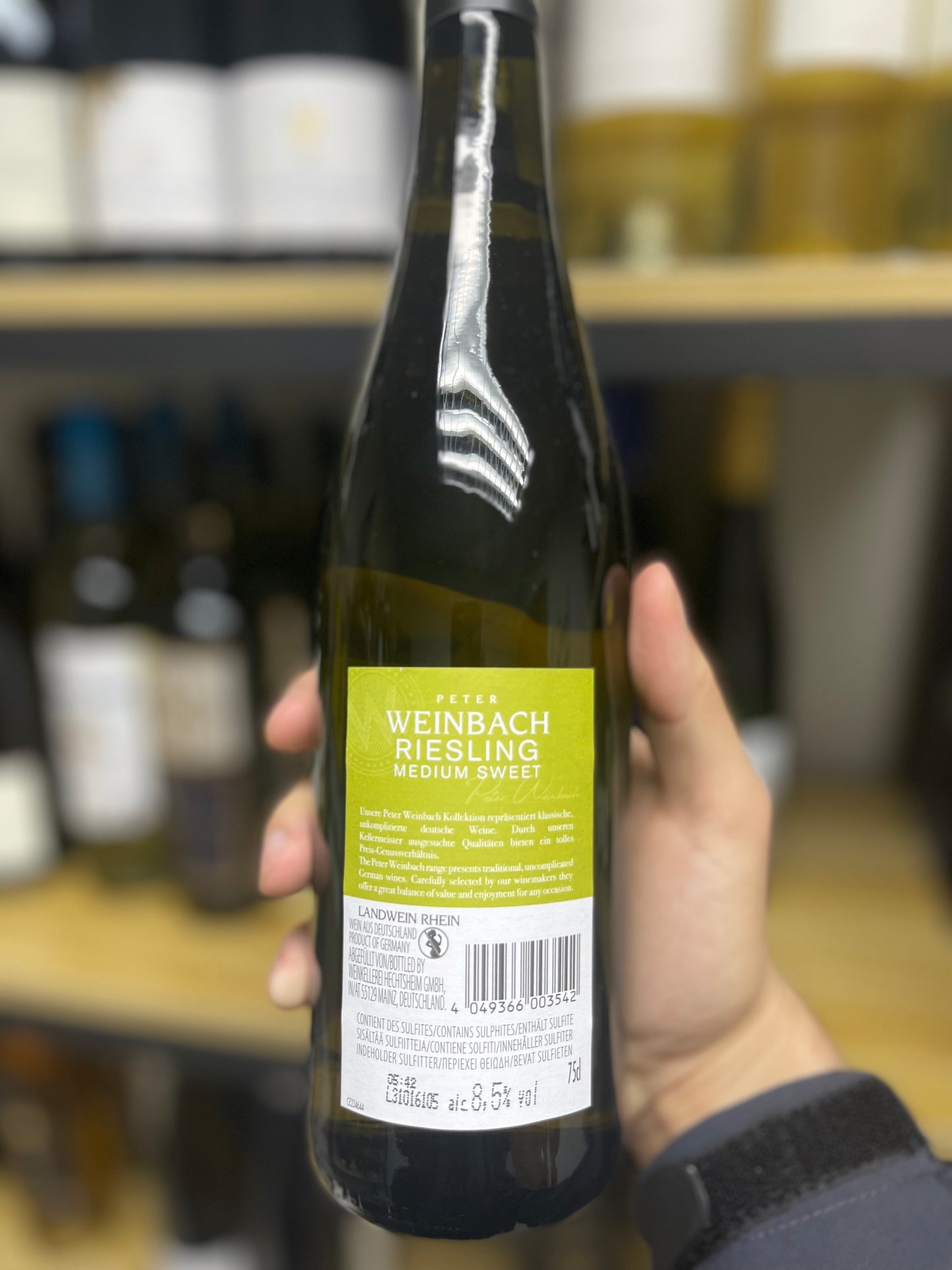 德國 Peter Weinbach Riesling Medium Dry 2022