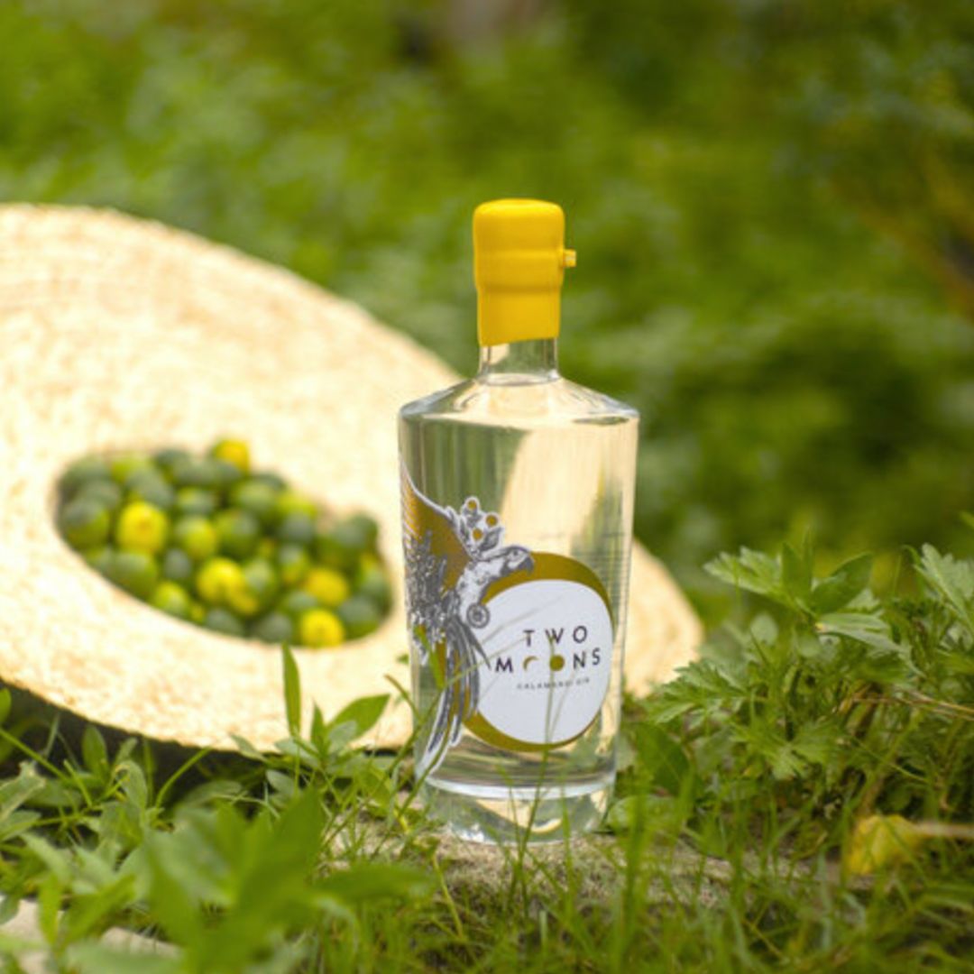 香港本地氈酒 Two moons Calamansi (四季橘) gin 700ml