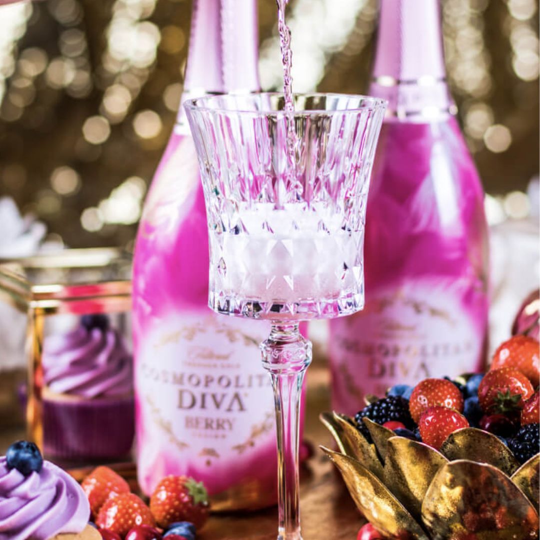 拉脫維亞 Cosmopolitan Diva Berry Fusion Sparkling 紅莓味氣酒