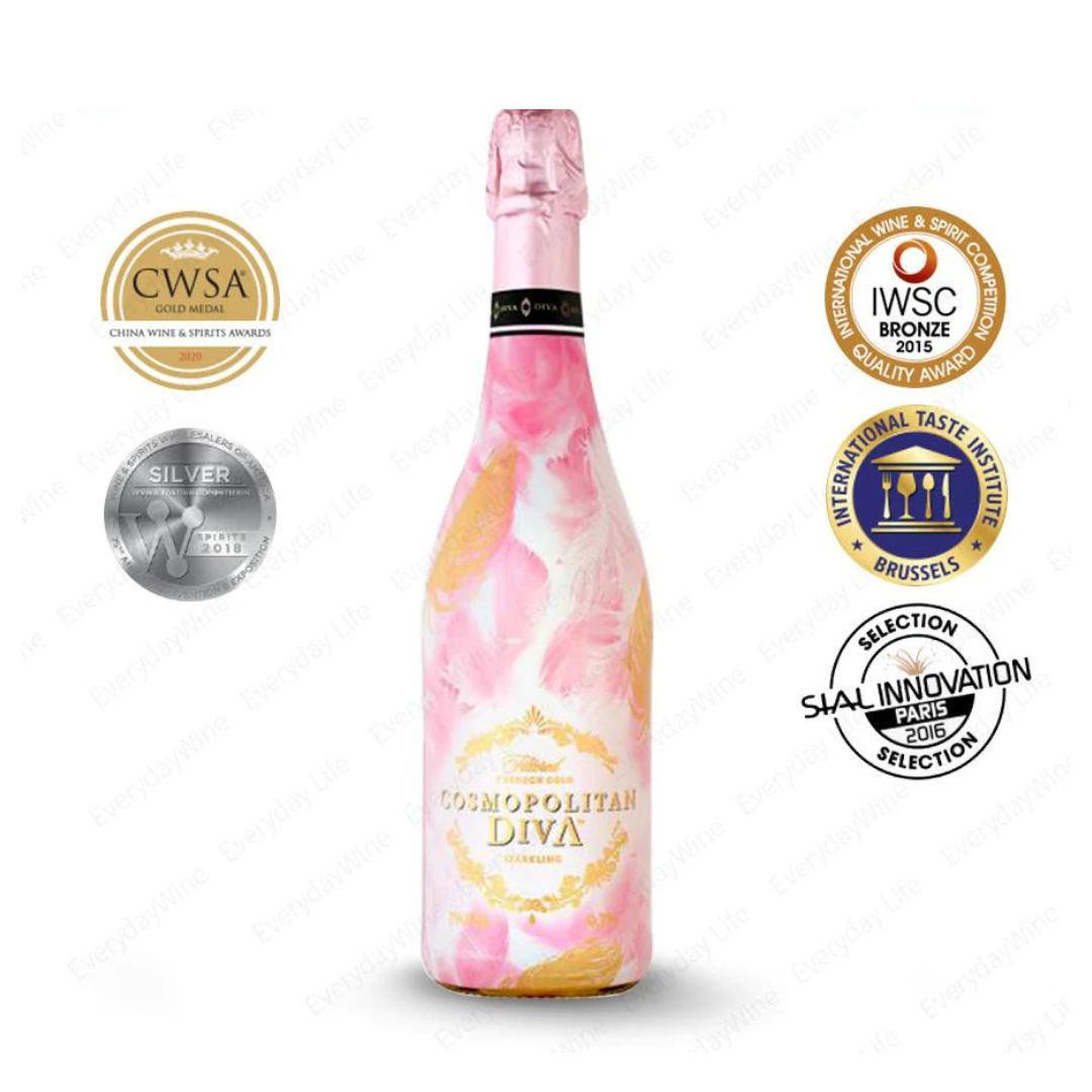 拉脫維亞 Cosmopolitan Diva Peach Sparkling 蜜桃味氣酒
