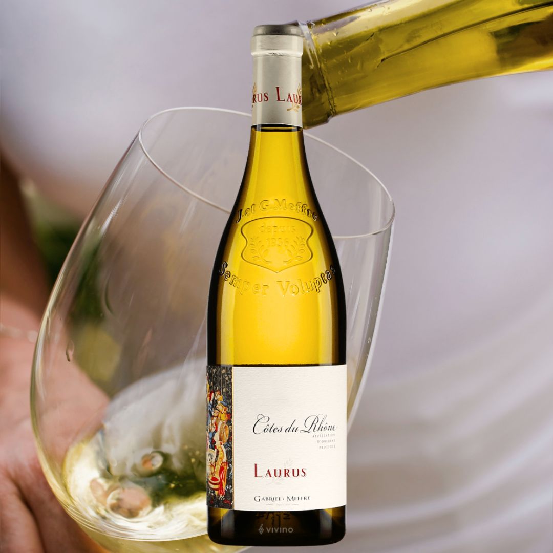 法國 Laurus Cotes du Rhone Blanc 2021 白酒