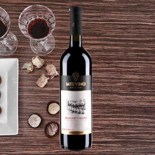 格魯吉亞 Mtevino Alazani Valley Medium-Sweet Red 2020 半甜紅酒